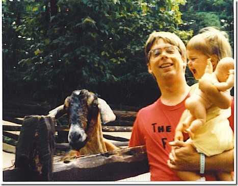 Dad krissi baby doll and goat
