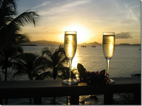 Champagne at Gallow's Point
