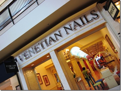 I love Venetian Nails inside Jordan Creek Mall. My bridesmaids and I had our