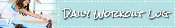 Iowa Girl Eats Daily Workout Log | iowagirleats.com