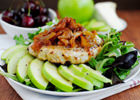Buffalo Chicken Cobb Salad with Buffalo Deviled Eggs