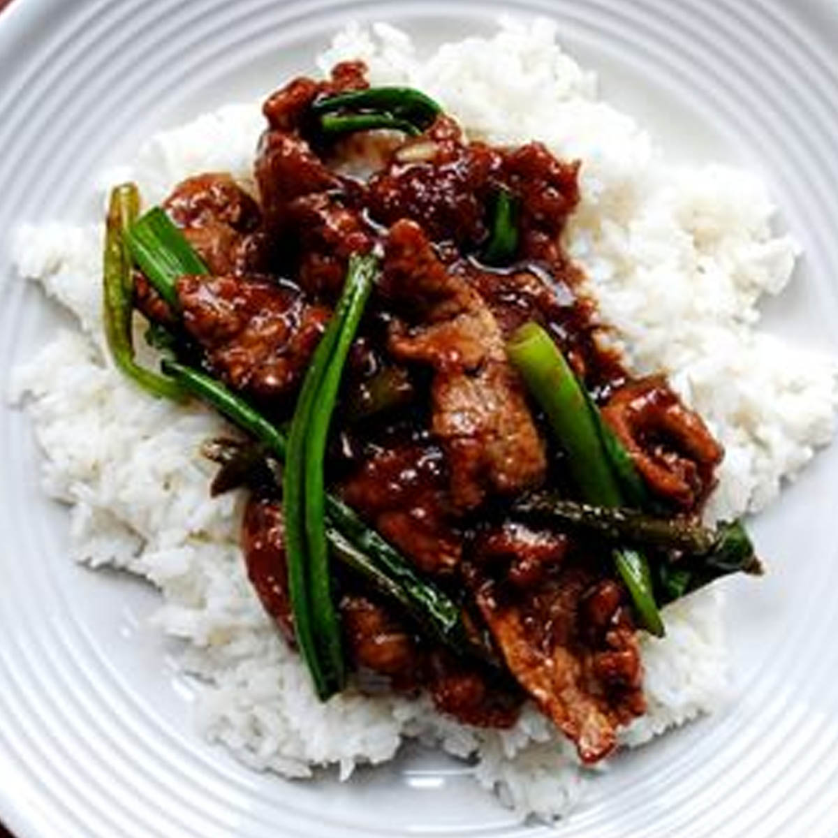 Copycat PF Chang's Mongolian Beef - Iowa Girl Eats