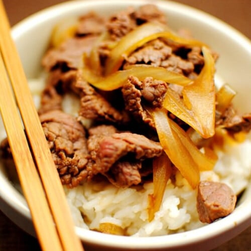 Yoshinoya Beef Bowls — Copycat Recipe