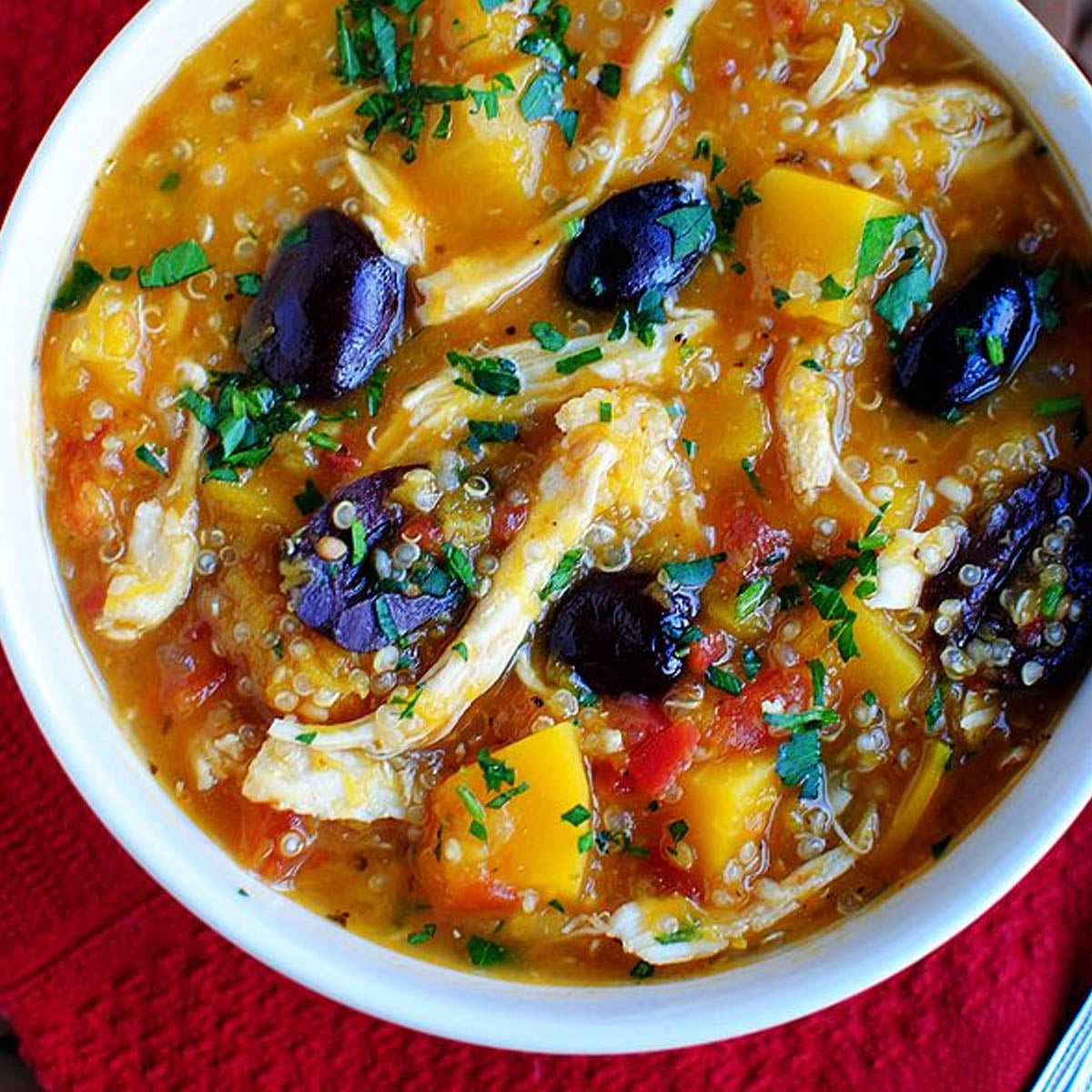 Chicken Stew with Butternut Squash & Quinoa