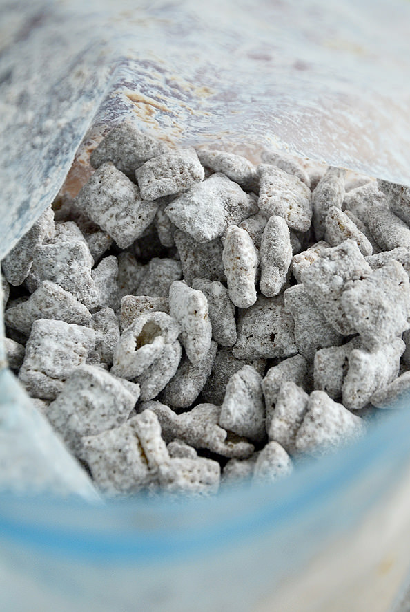 Gluten-Free Puppy Chow in a bag