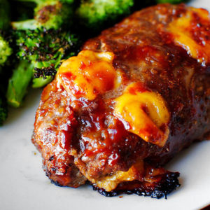 Featured image of Mini BBQ Cheddar Meatloaf