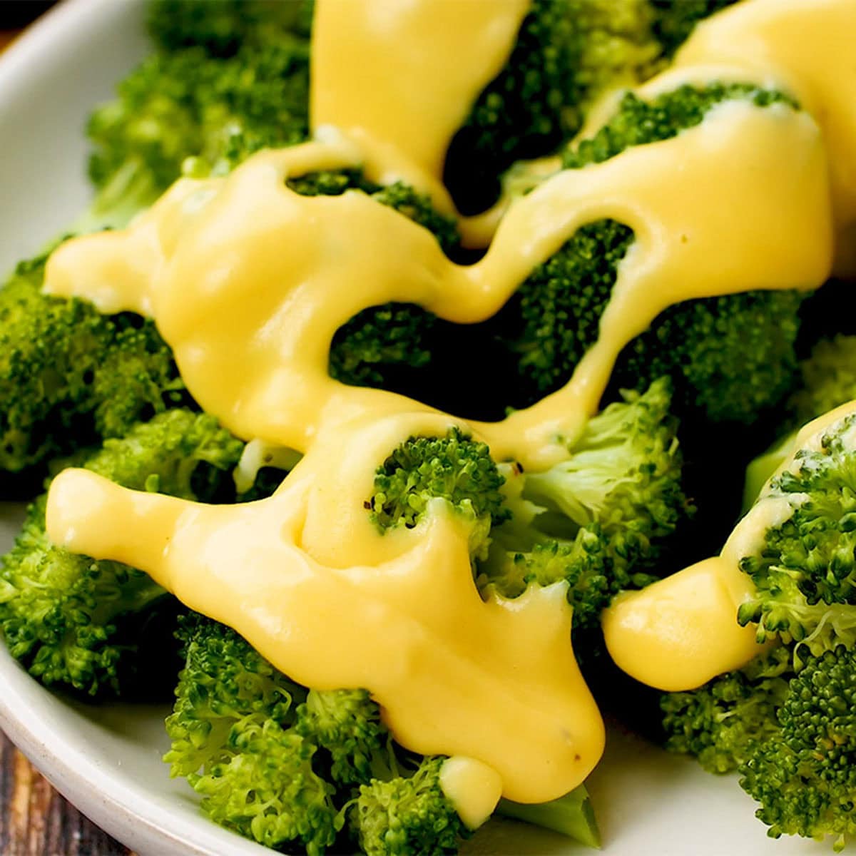 Easy Cheddar Cheese Sauce - 5 Ingredients - Iowa Girl Eats