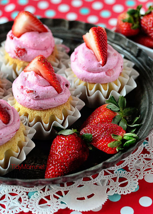 Strawberry-Milkshake-Cupcakes-at-TidyMom