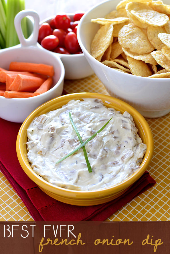 Best Ever French Onion Dip | iowagirleats.com