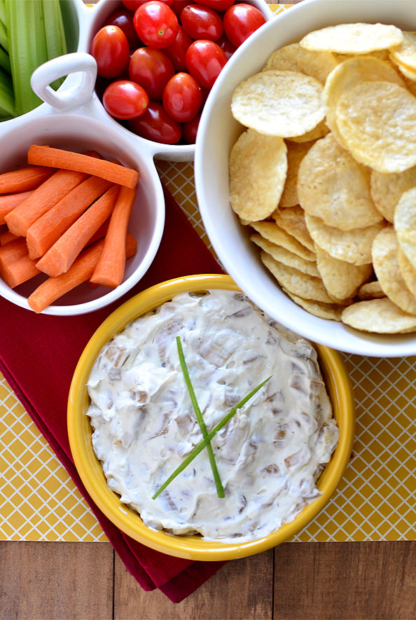 Best Ever French Onion Dip | iowagirleats.com