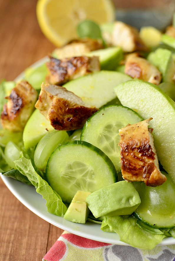 Green Juice Salad | iowagirleats.com