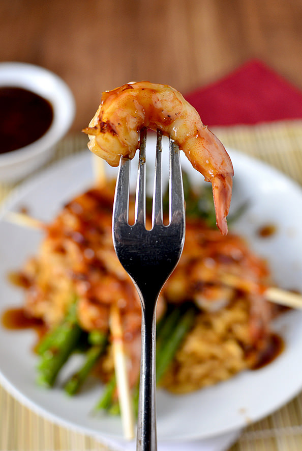 Copycat Bonefish Grill Pan Asian-Glazed Shrimp | iowagirleats.com
