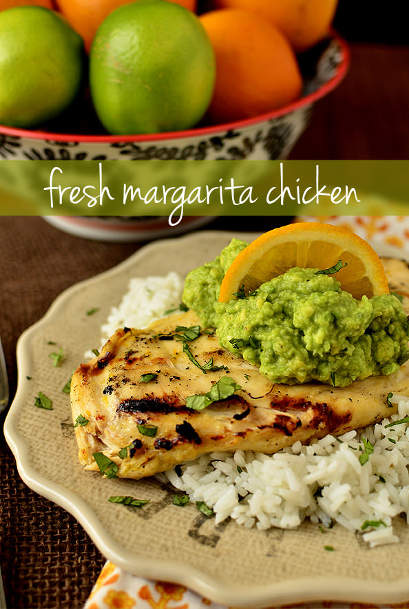 Fresh Margarita Chicken | iowagirleats.com