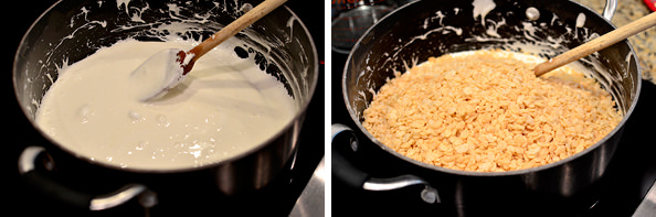 Smore Rice Krispie Treats | iowagirleats.com