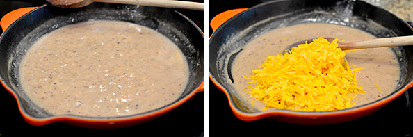 Sweet Corn + Bacon Skillet Mac and Cheese | iowagirleats.com
