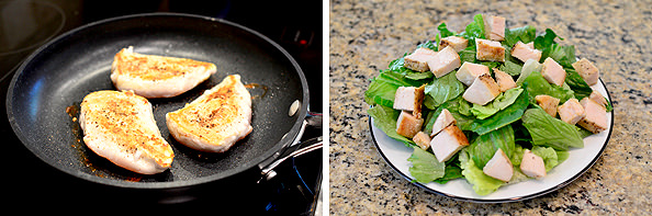 Avocado and Chicken Caprese Salad | iowagirleats.com