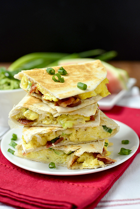 Breakfast Quesadillas | iowagirleats.com