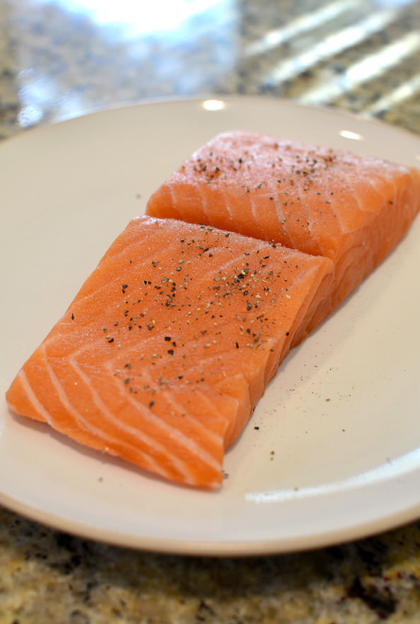 Crispy Baked Asian Salmon | iowagirleats.com