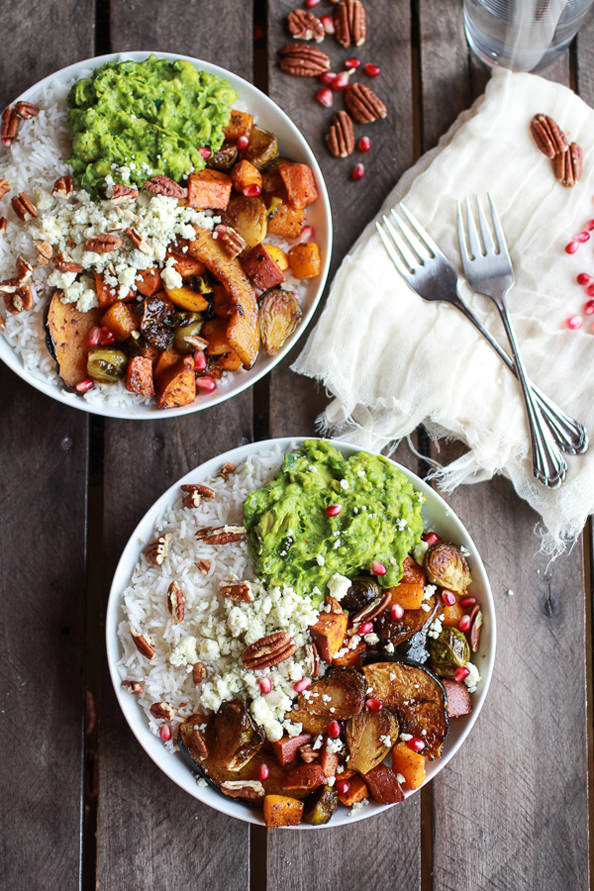 Roasted-Harvest-Veggie-Pomegrantes-and-Curried-Avocado- -Coconut-Rice-Bowls-1_mini
