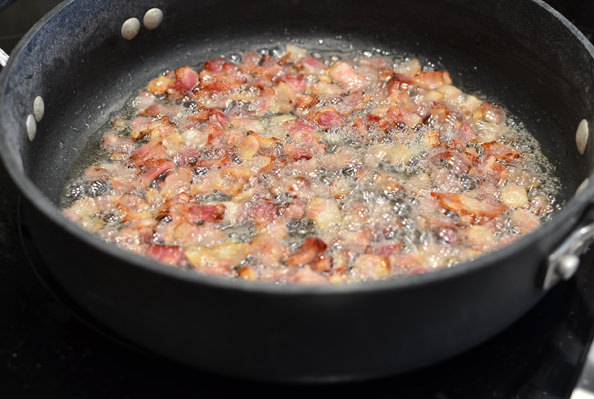 Bacon, Leek and Mushroom Risotto #glutenfree | iowagirleats.com