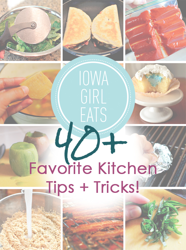 40 Favorite Kitchen Tips and Tricks