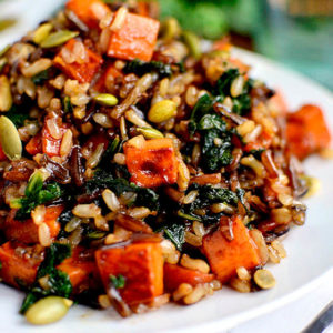 featured image of kale fried rice