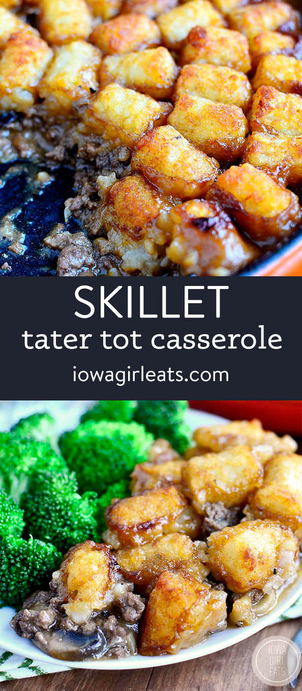 Skillet Tater Tot Casserole No Condensed Soup
