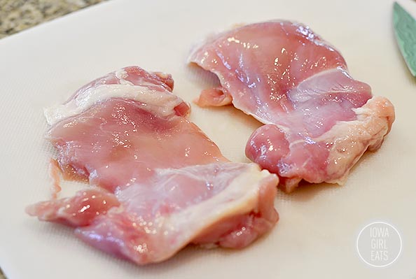 Easy Chicken, Chorizo and Shrimp Paella #glutenfree | iowagirleats.com