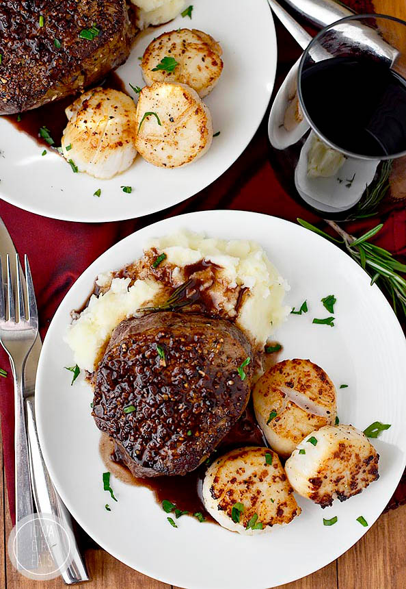 Surf And Turf For Two - Iowa Girl Eats