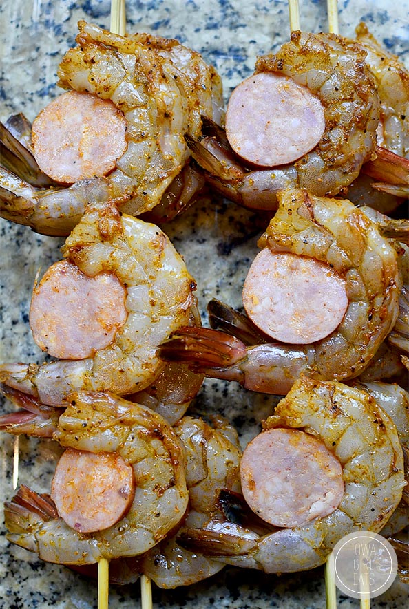 Spicy-Shrimp-and-Sausage-Skewers-iowagirleats.08