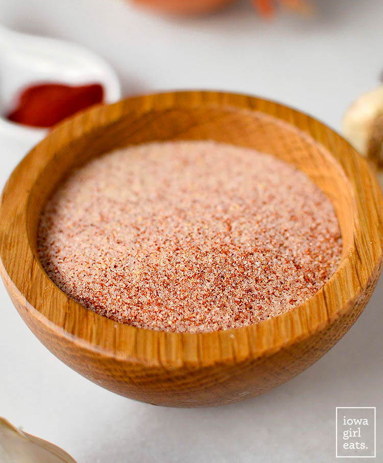 homemade seasoned salt in a bowl