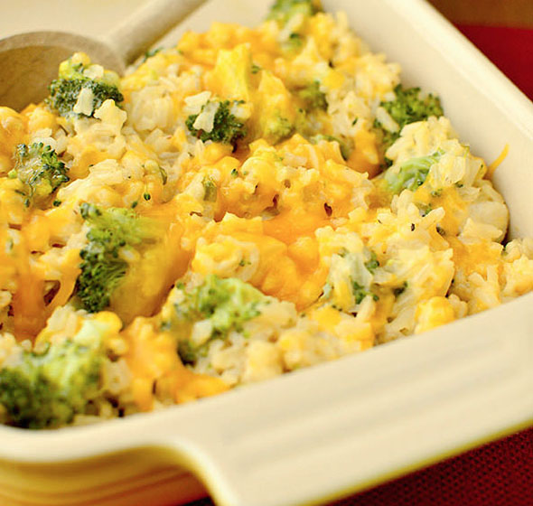 Healthy Cheesy Chicken And Broccoli Rice Casserole Iowa Girl Eats
