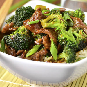 Never order Broccoli Beef takeout again! My copycat, gluten-free Lighter Beef Broccoli is easy to whip up and much, much lower in fat and sugar than a restaurant's. | iowagirleats.com