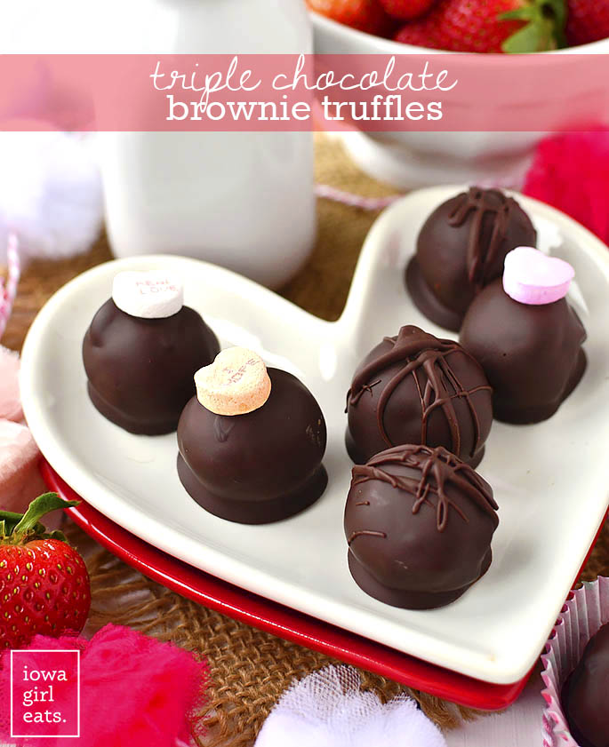 Triple Chocolate Brownie Truffles are decadent yet super easy, and free from the top 8 food allergens. A must-try for chocoholics!