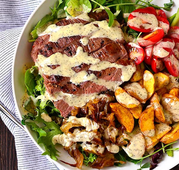 Steak and Potato Bowls