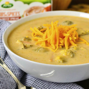 Crock Pot Broccoli-Cheddar Potato Soup