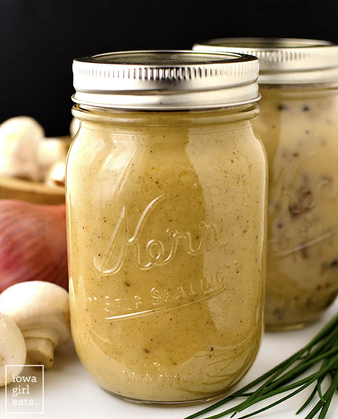 Use homemade cream of chicken soup or cream of mushroom soup in any recipe that calls for the canned version. This delicious, healthier swap couldn't be simpler! | iowagirleats.com