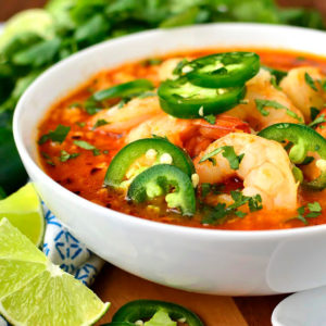 Featured image of spicy shrimp soup