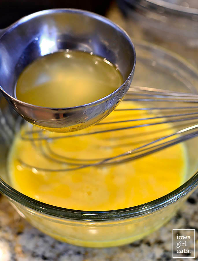 homemade lemon curd in a saucepan