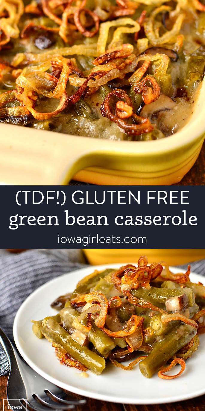 photo of gluten free green bean casserole