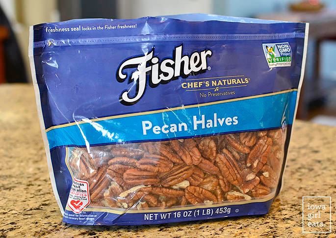 bag of fisher pecan halves