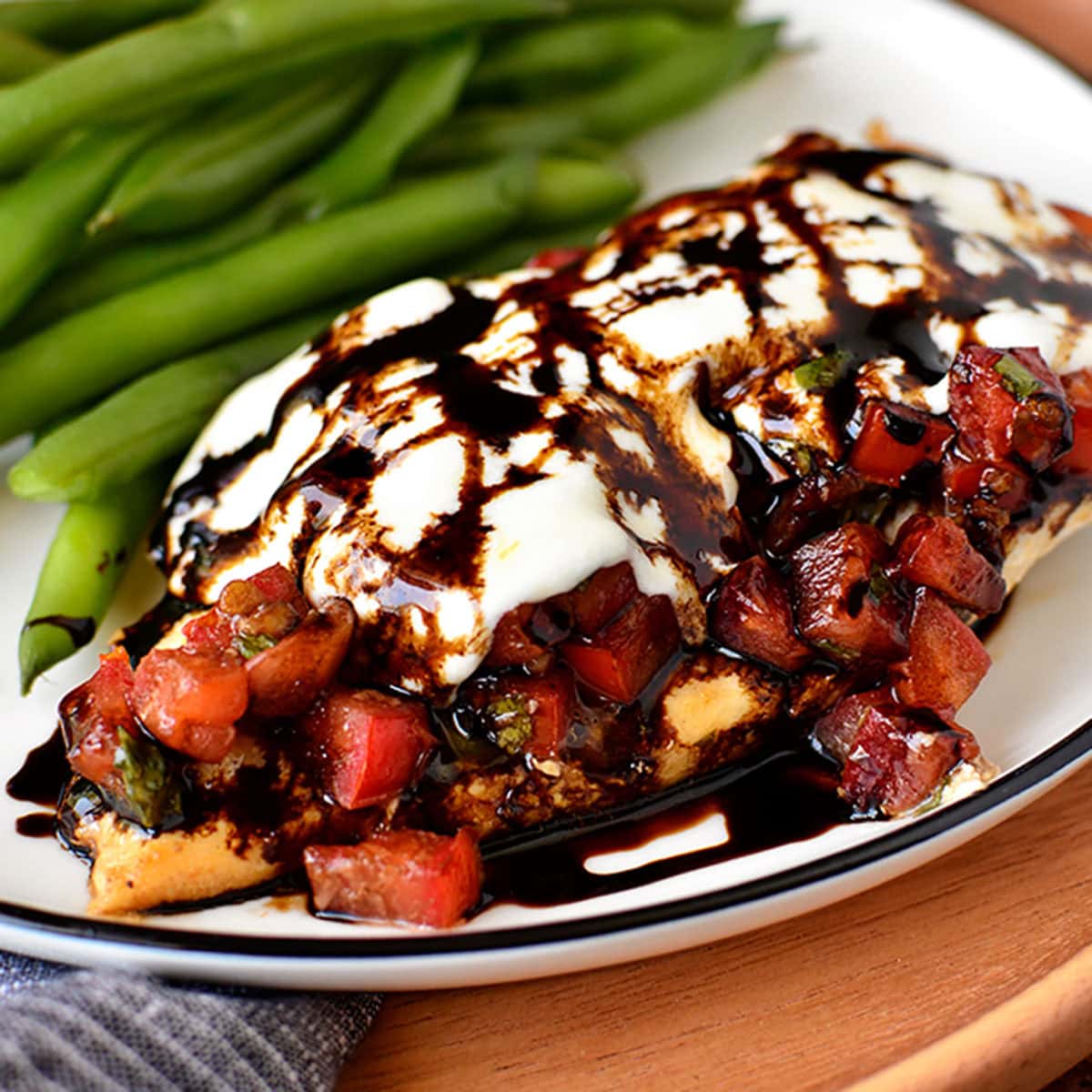 Mozzarella Bruschetta Chicken