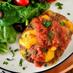 featured image of mini taco meatloaf