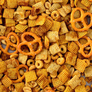 featured image of small batch chex mix