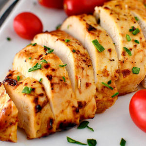 featured image of air fryer chicken breast