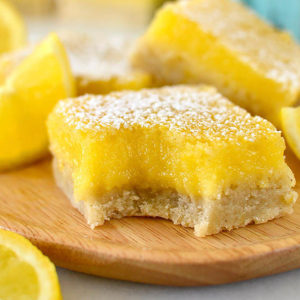 featured image of gluten free lemon bars