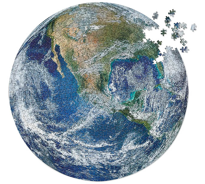 round earth puzzle