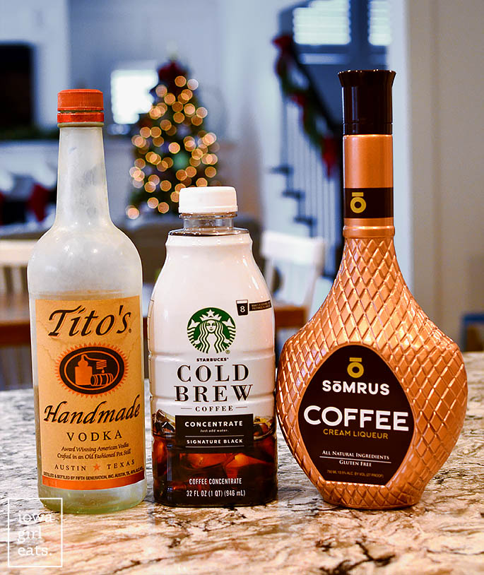 ingredients needed to make cold brew martini