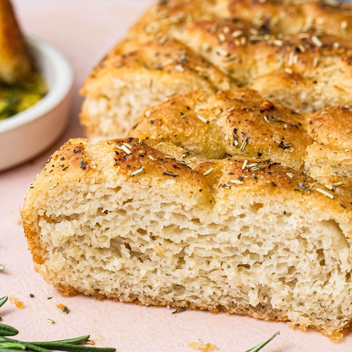 Easy Gluten Free Focaccia Bread