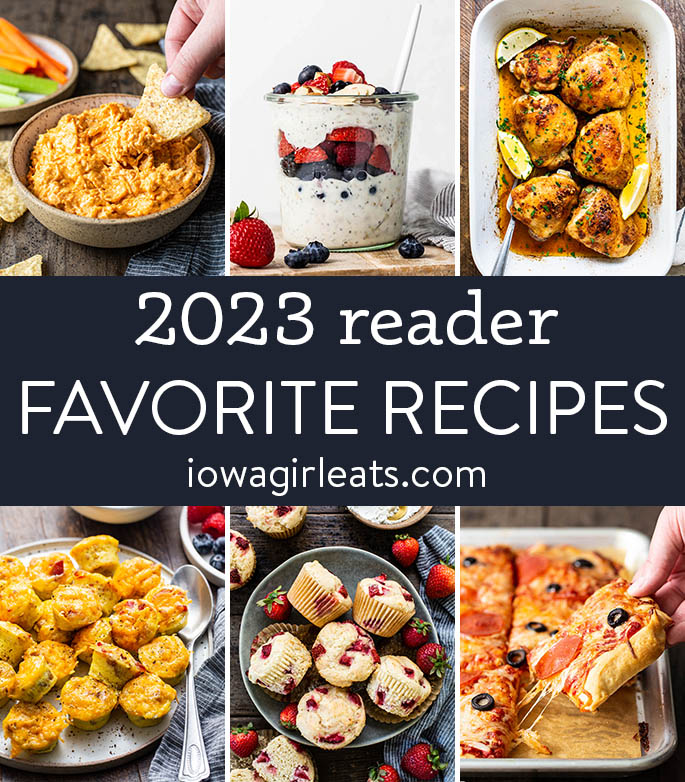 photo collage of top 10 reader favorite recipes